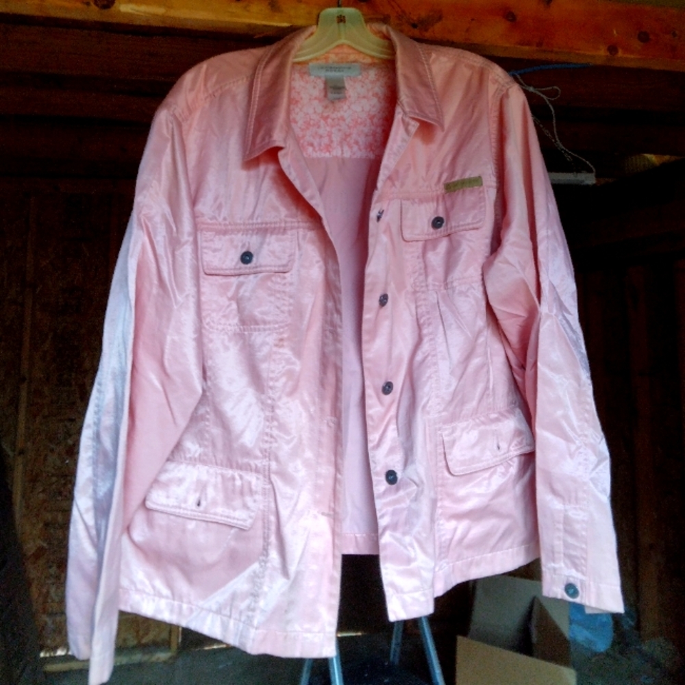 Pink Liz Claiborne jacket 3x